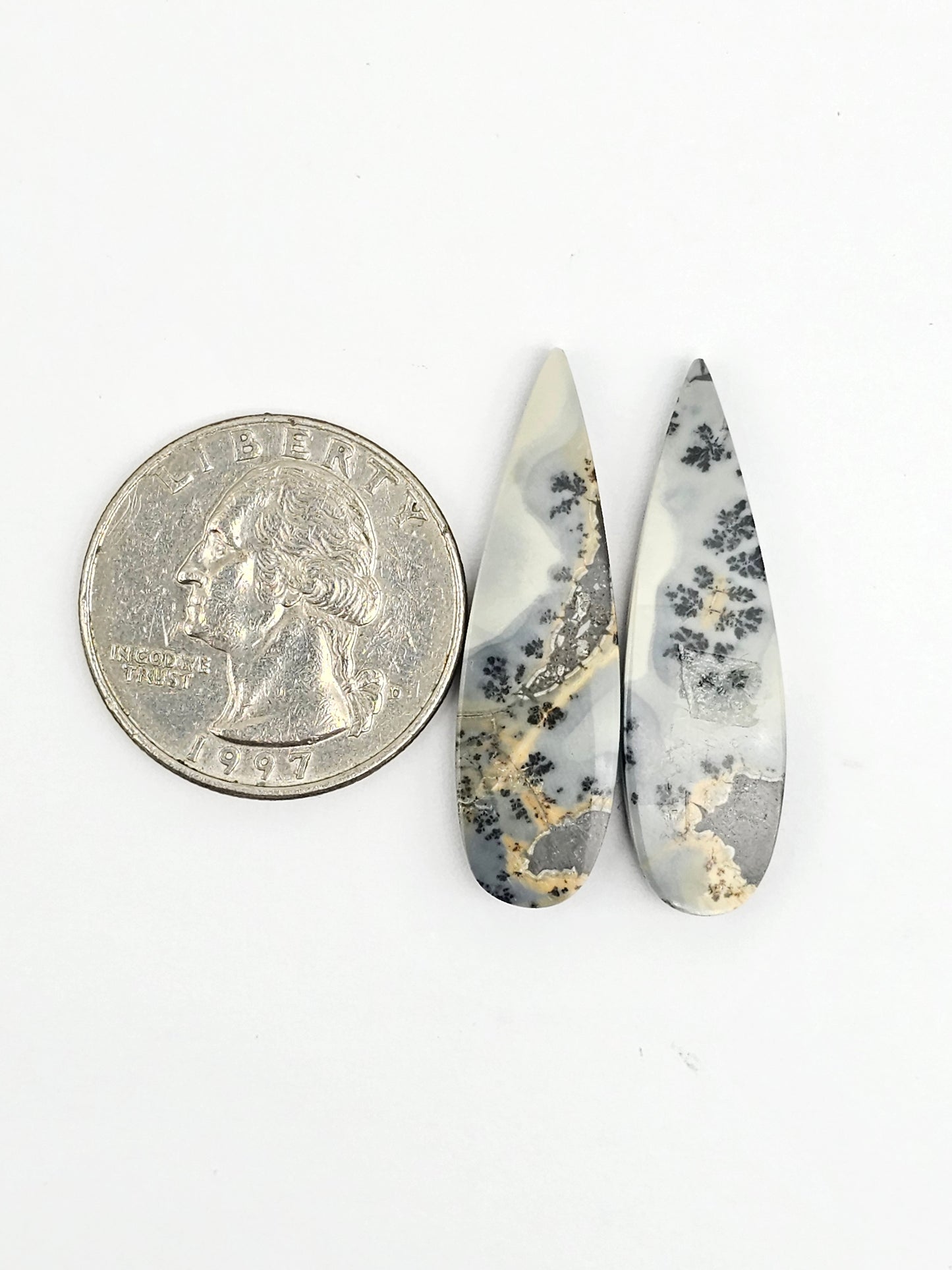 Maligano Jasper Cabochon Pair