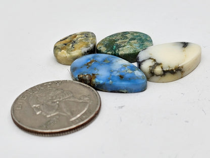 Dark moon variscite lot