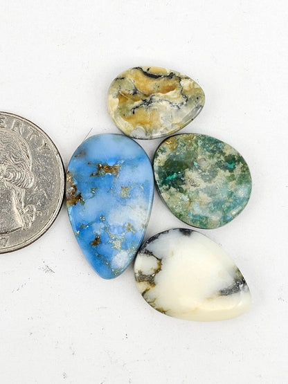 Dark moon variscite lot