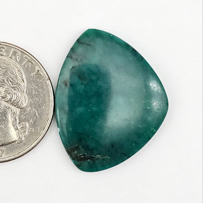 Cloud Mountain Turquoise Cabochon Large