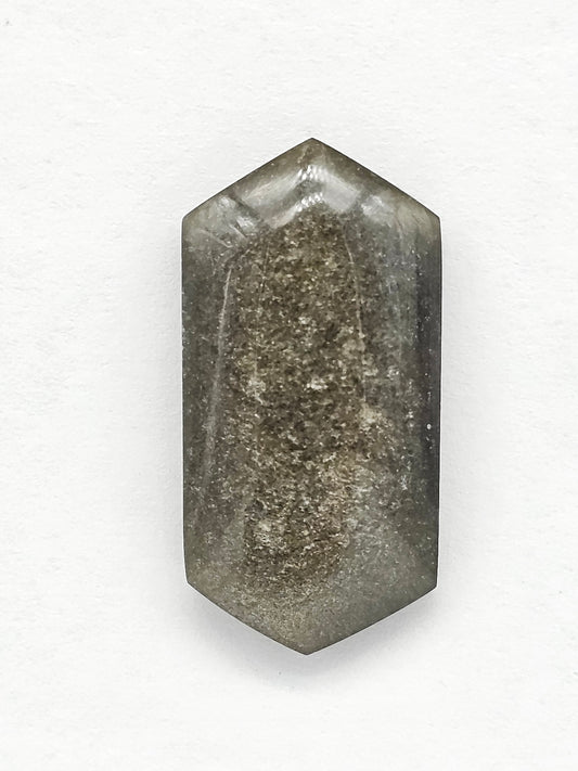 Golden Obsidian Long Diamond Cabochon