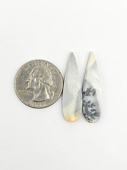 Maligano Jasper Cabochon Pair