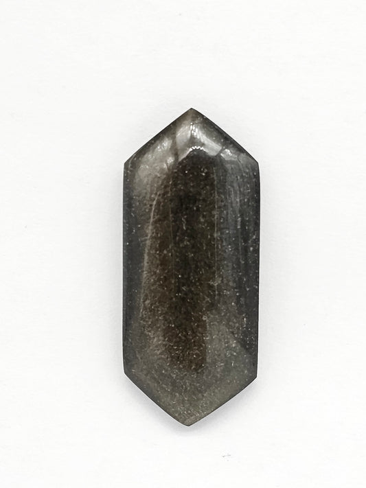 Golden Obsidian Long Diamond Cabochon