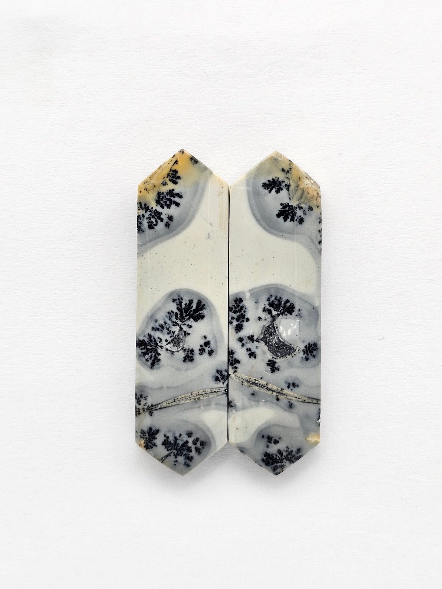 Maligano Jasper Cabochon Pair