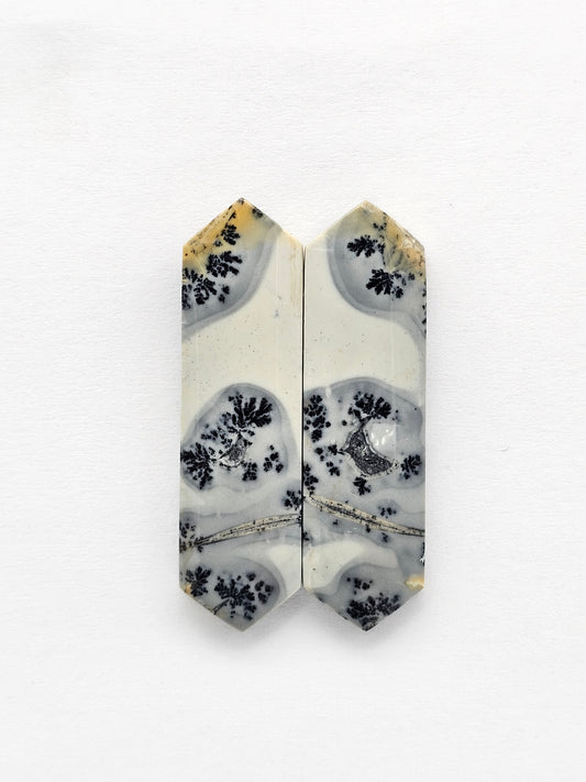 Maligano Jasper Cabochon Pair