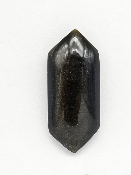 Golden Obsidian Long Diamond Cabochon