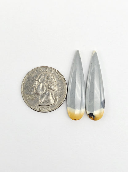 Maligano Jasper Cabochon Pair