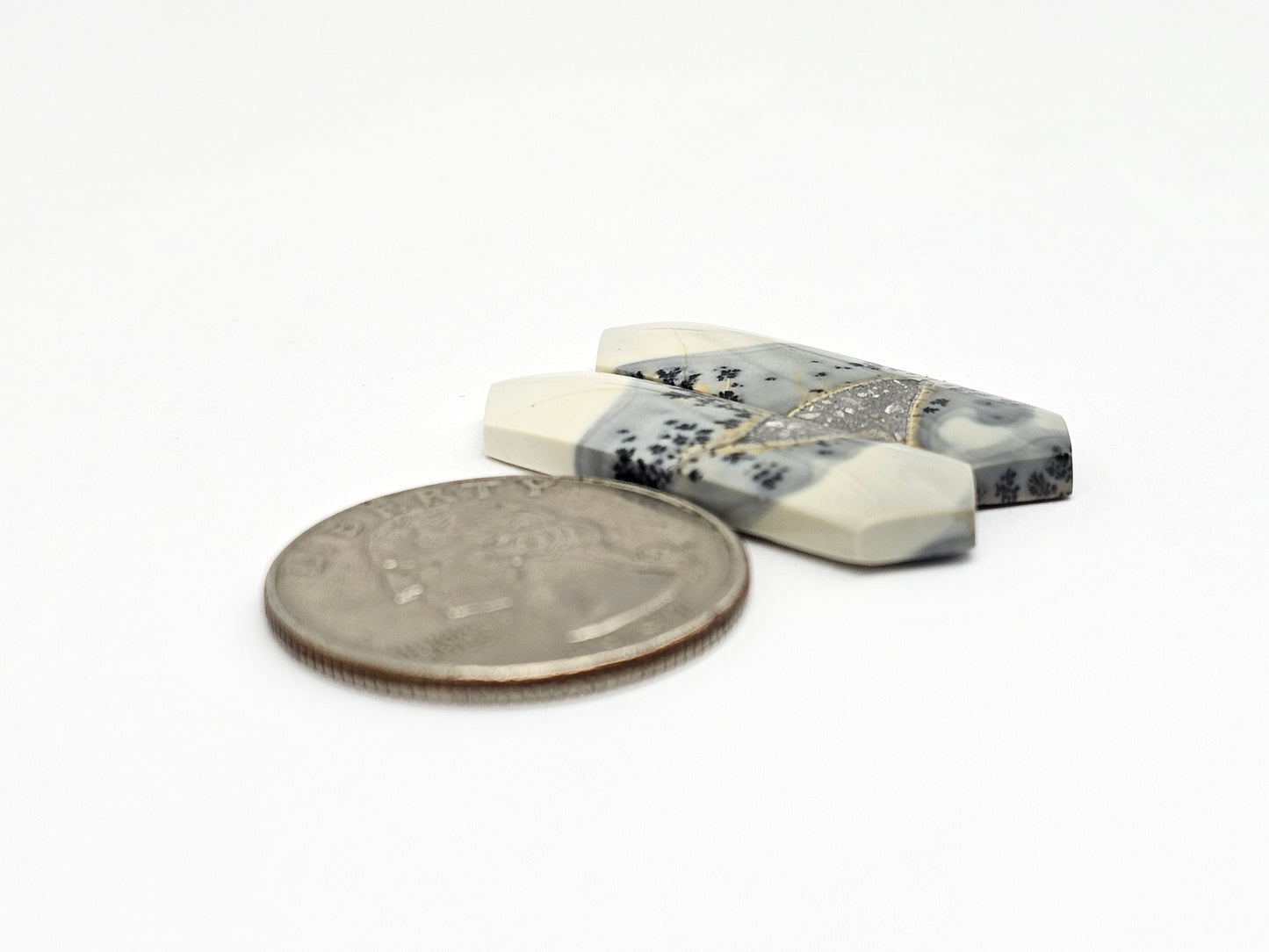 Maligano Jasper Cabochon Pair