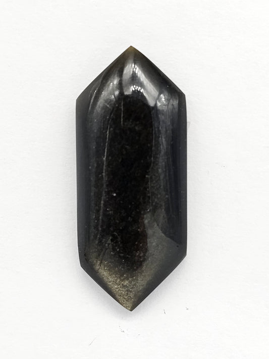 Golden Obsidian Long Diamond Cabochon