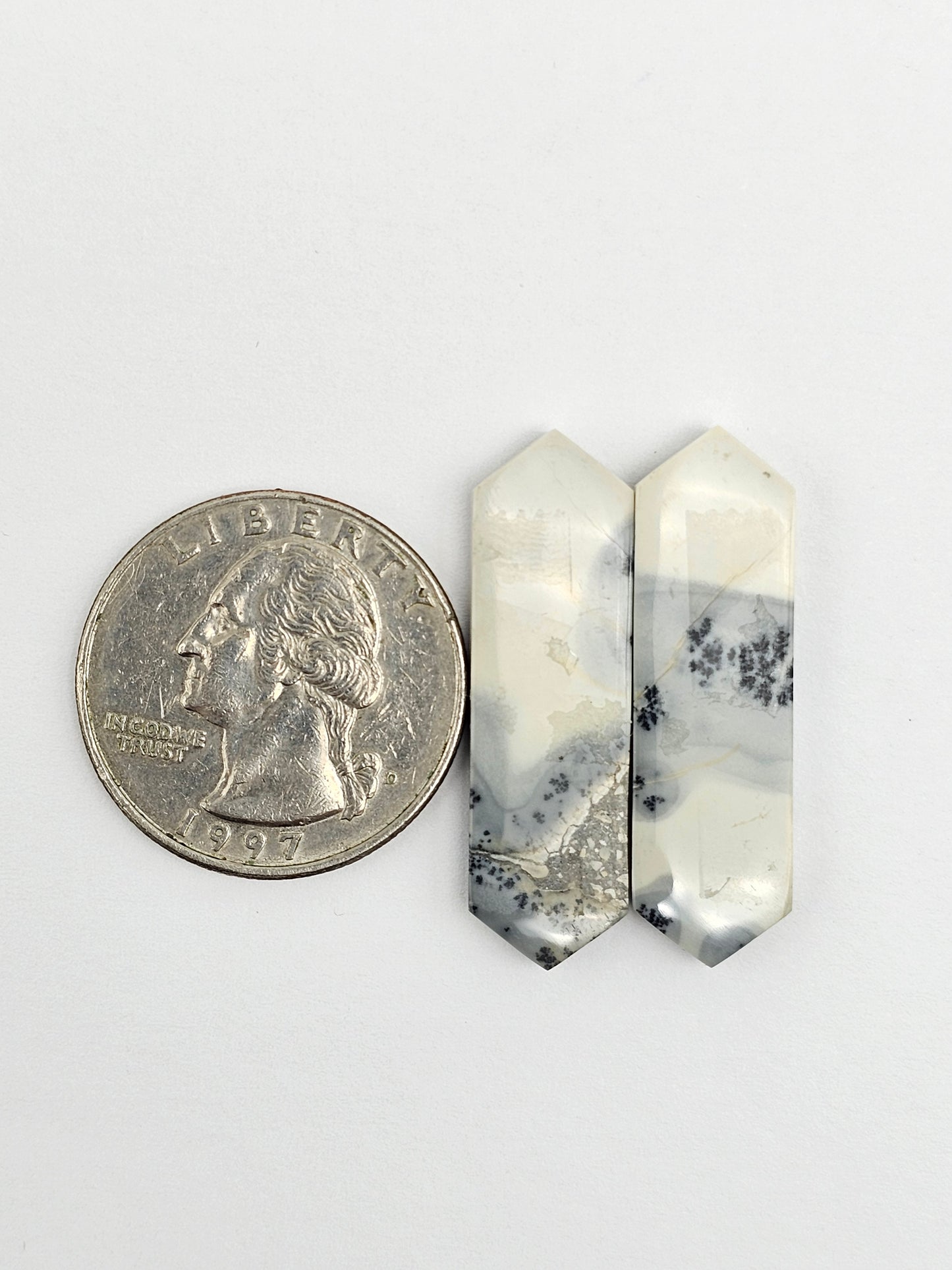 Maligano Jasper Cabochon Pair