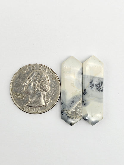 Maligano Jasper Cabochon Pair