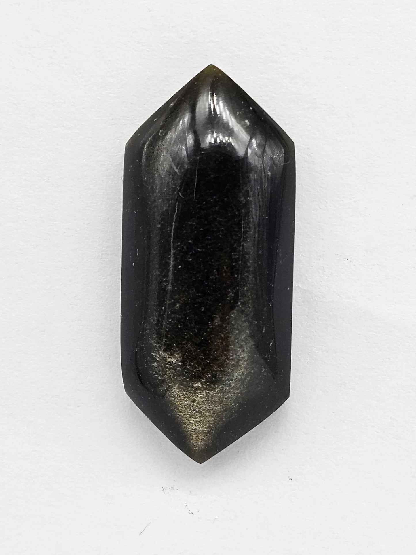 Golden Obsidian Long Diamond Cabochon