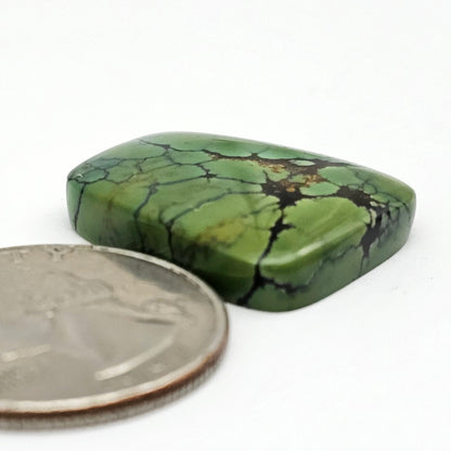 Cloud Mountain Turquoise Cabochon Large