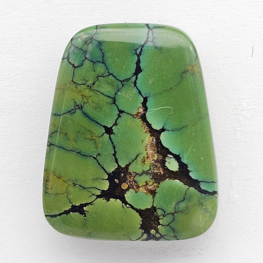 Cloud Mountain Turquoise Cabochon Large