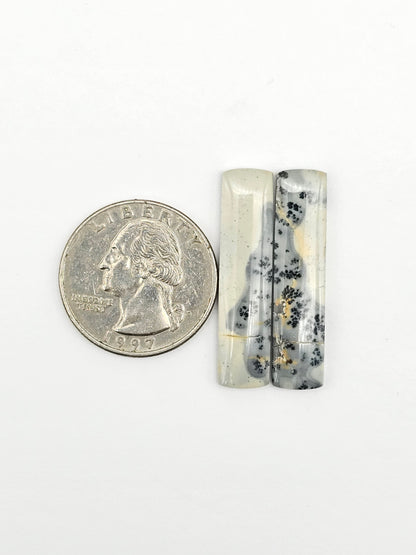 Maligano Jasper Cabochon Pair