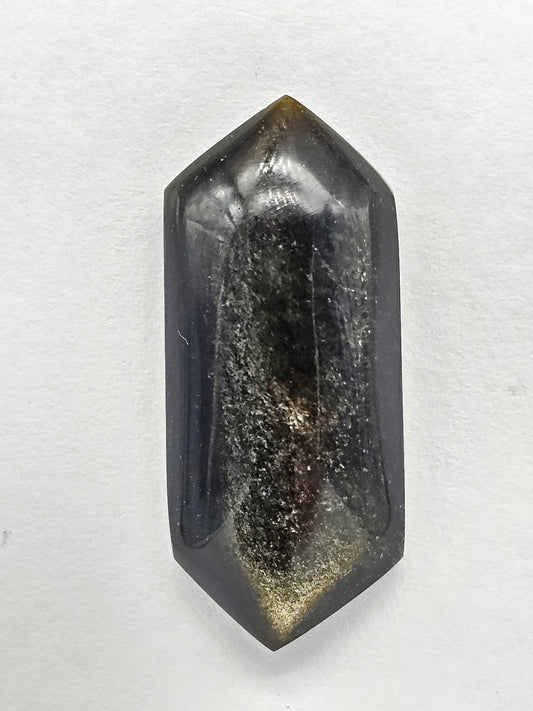 Golden Obsidian Long Diamond Cabochon