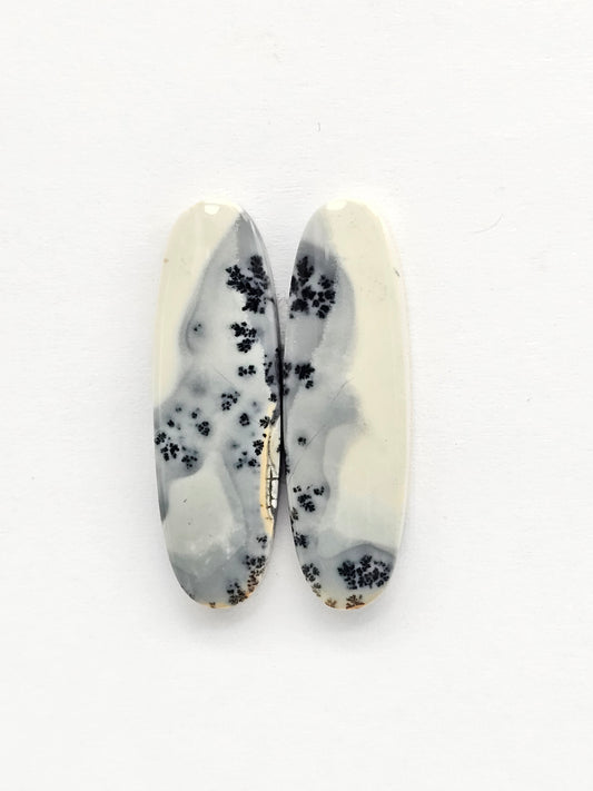 Maligano Jasper Cabochon Pair