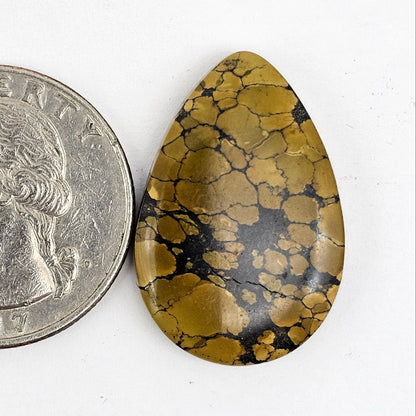 Cloud Mountain Turquoise Cabochon Large