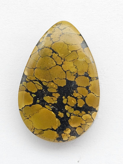 Cloud Mountain Turquoise Cabochon Large