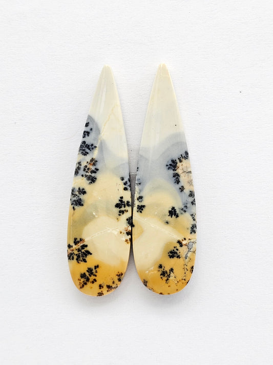 Maligano Jasper Cabochon Pair