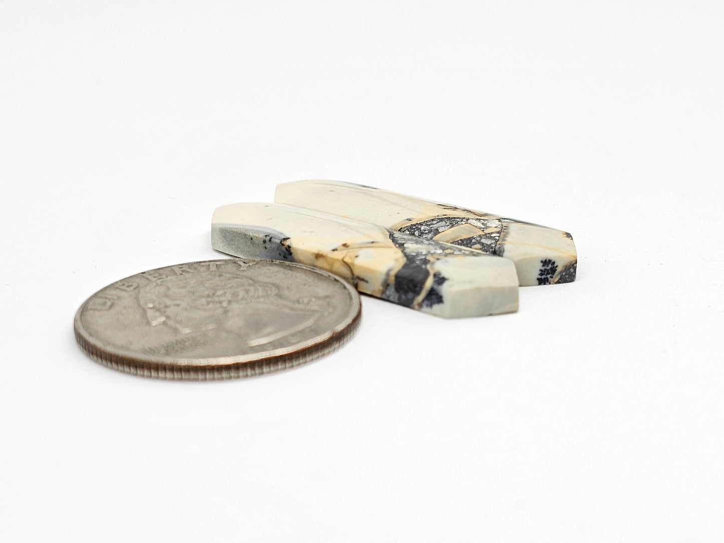 Maligano Jasper Cabochon Pair