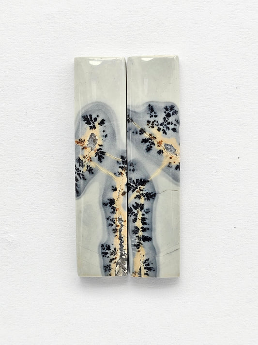 Maligano Jasper Cabochon Pair