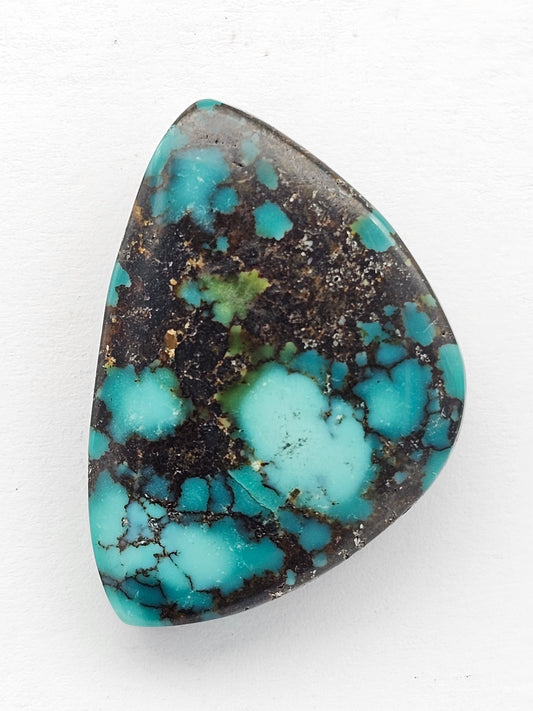 Cloud Mountain Turquoise Cabochon Large