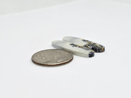 Maligano Jasper Cabochon Pair