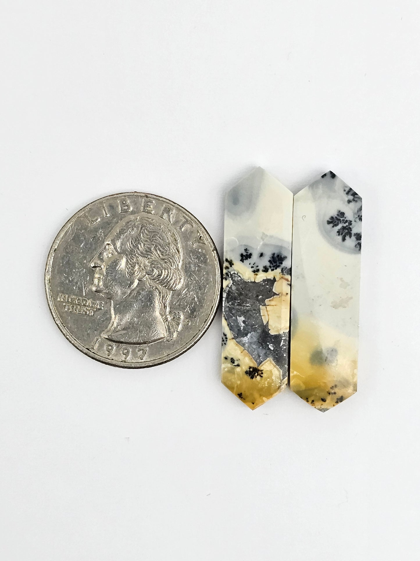 Maligano Jasper Cabochon Pair