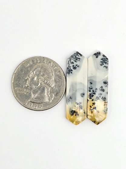 Maligano Jasper Cabochon Pair