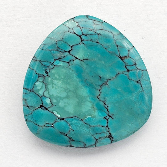 Cloud Mountain Turquoise Cabochon Large