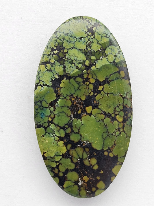 Cloud Mountain Turquoise Cabochon Large