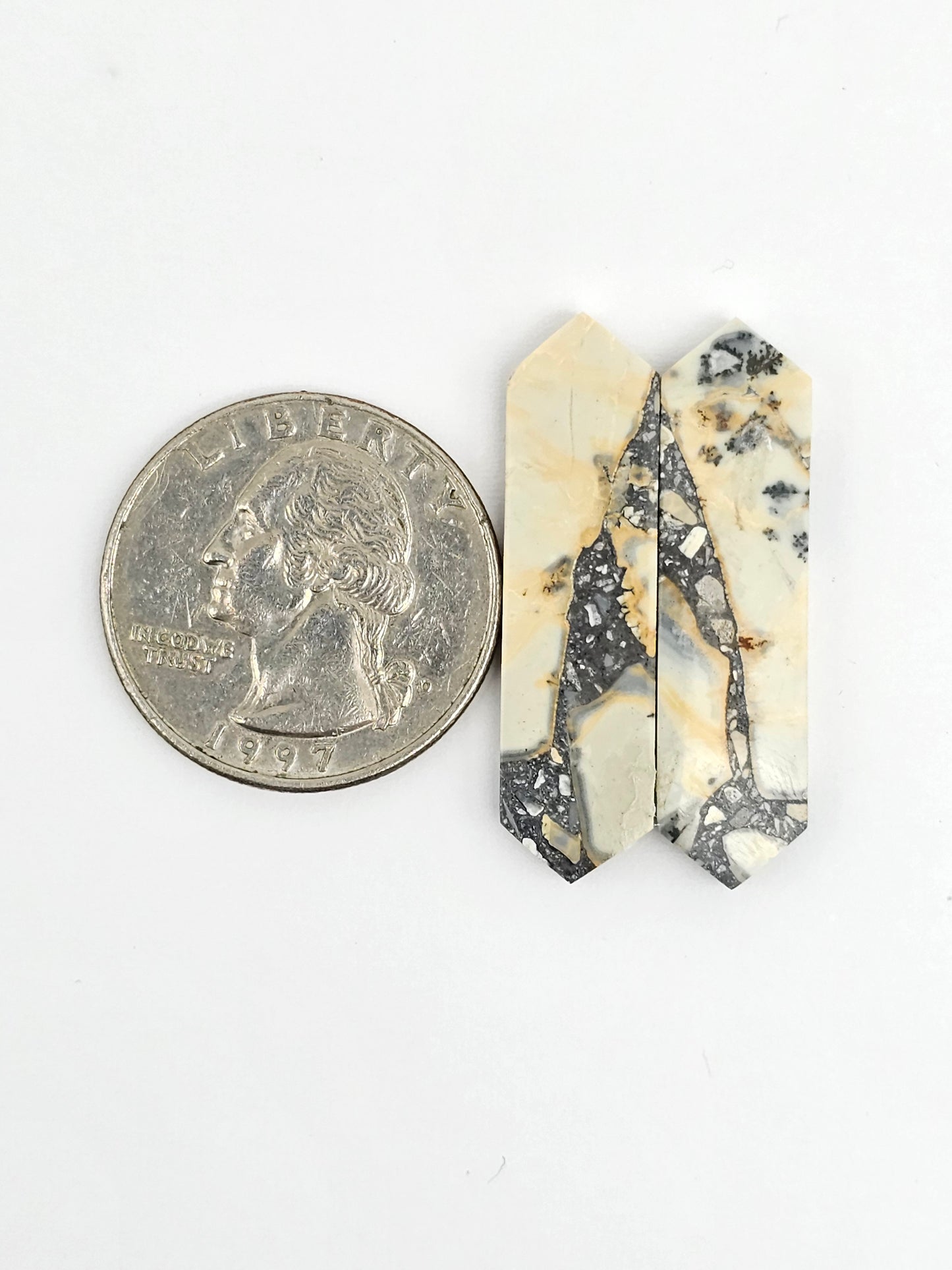 Maligano Jasper Cabochon Pair