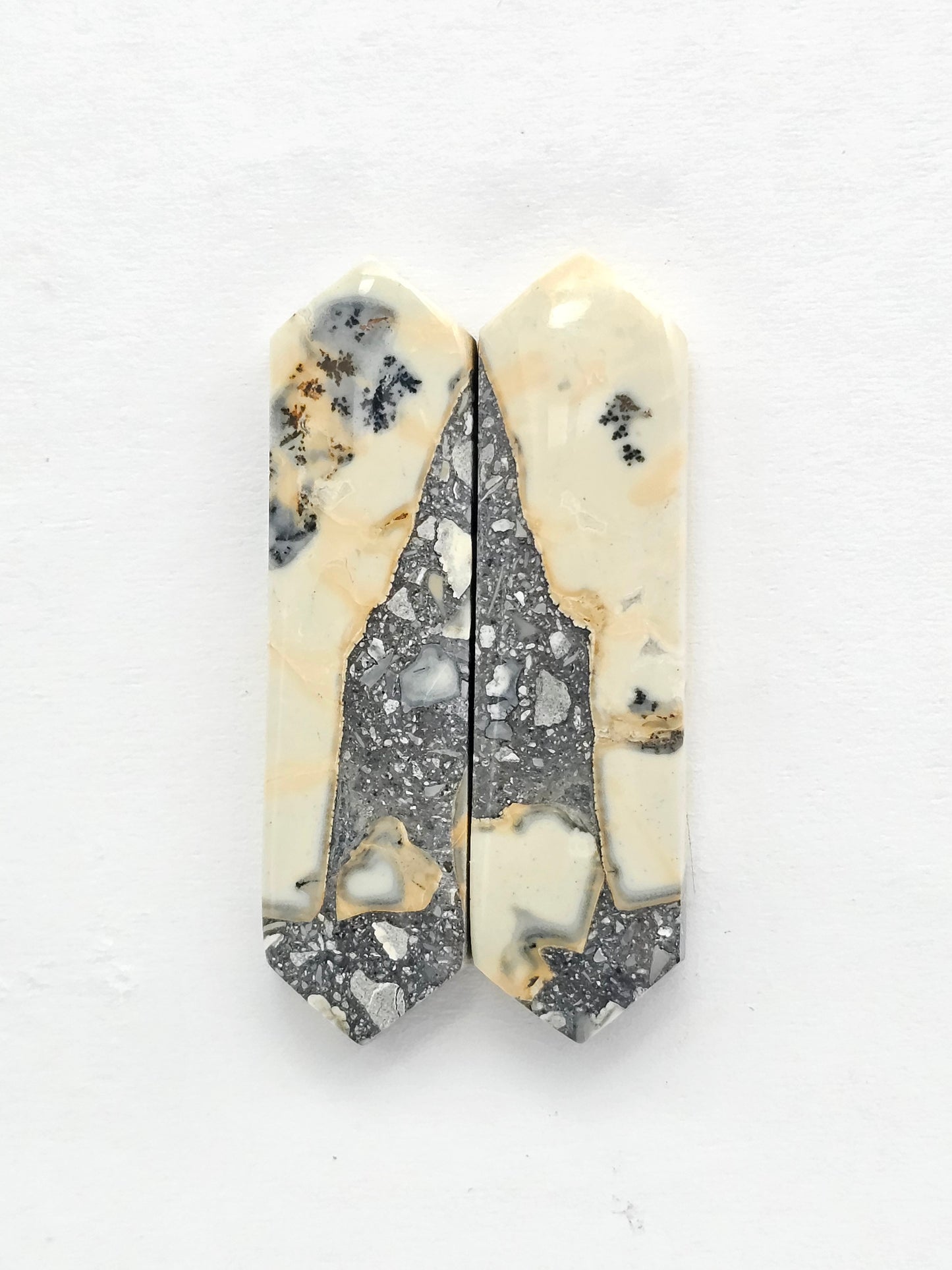 Maligano Jasper Cabochon Pair