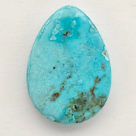 Cloud Mountain Turquoise Cabochon Large