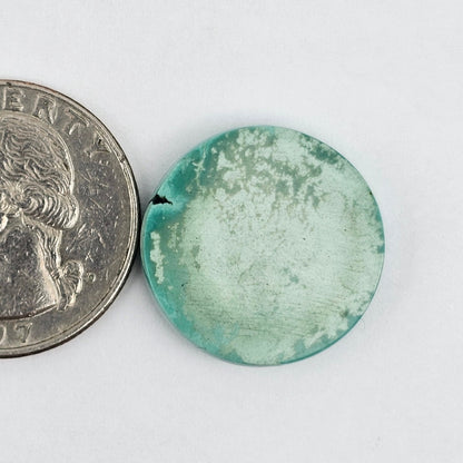 Cloud Mountain Turquoise Cabochon Large