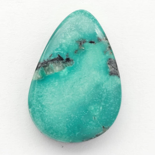 Cloud Mountain Turquoise Cabochon Large