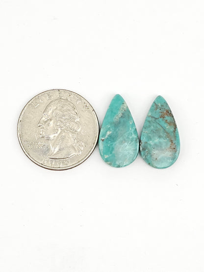 Cloud Mountain Turquoise Pair