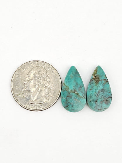 Cloud Mountain Turquoise Pair