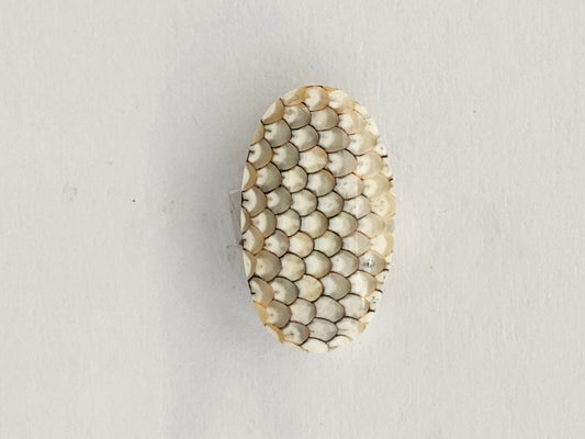 Snake agate cabochon large