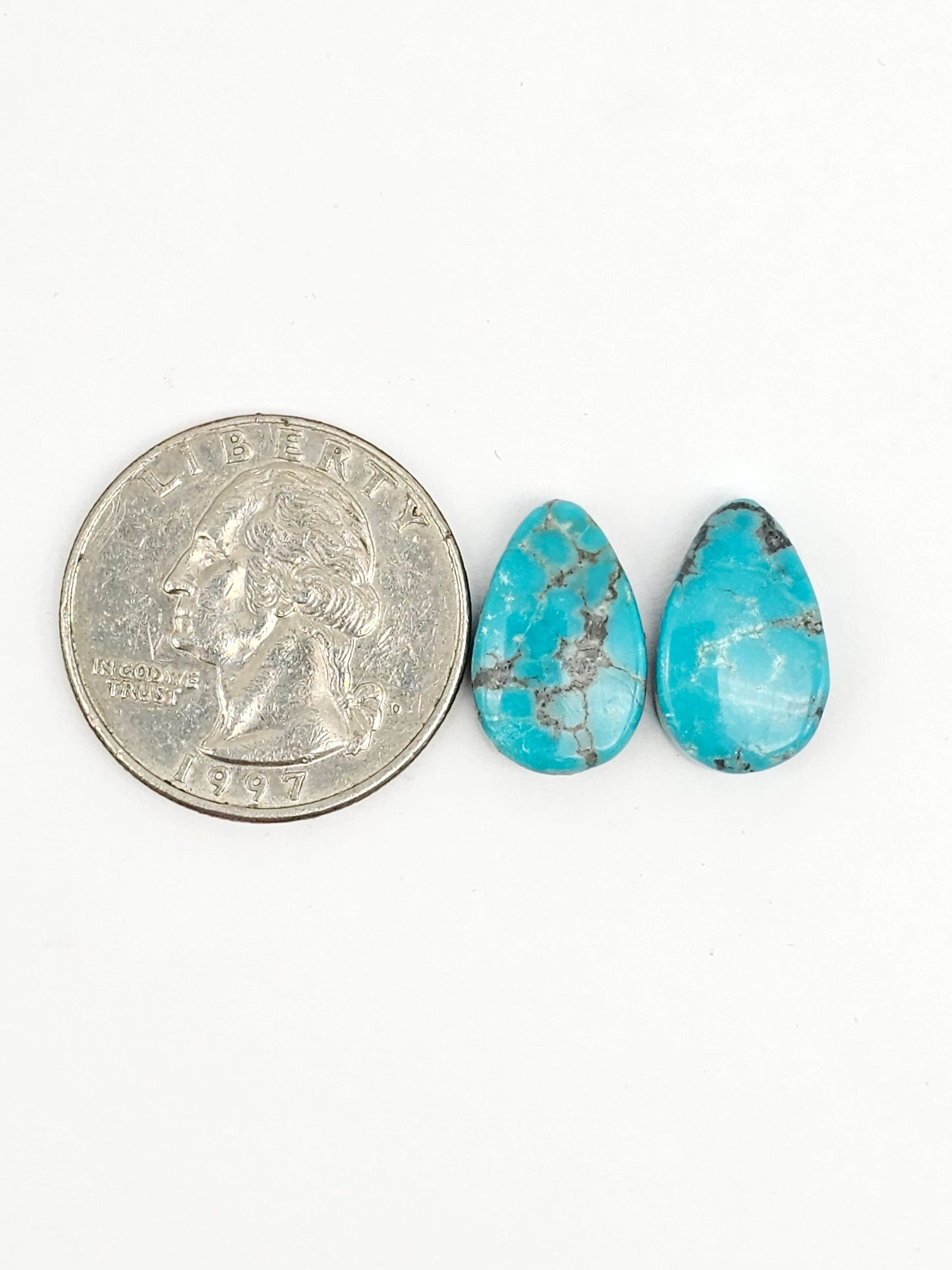 Cloud Mountain Turquoise Pair