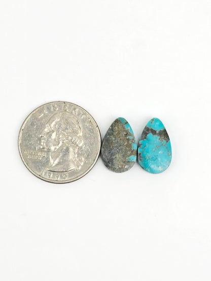 Cloud Mountain Turquoise Pair