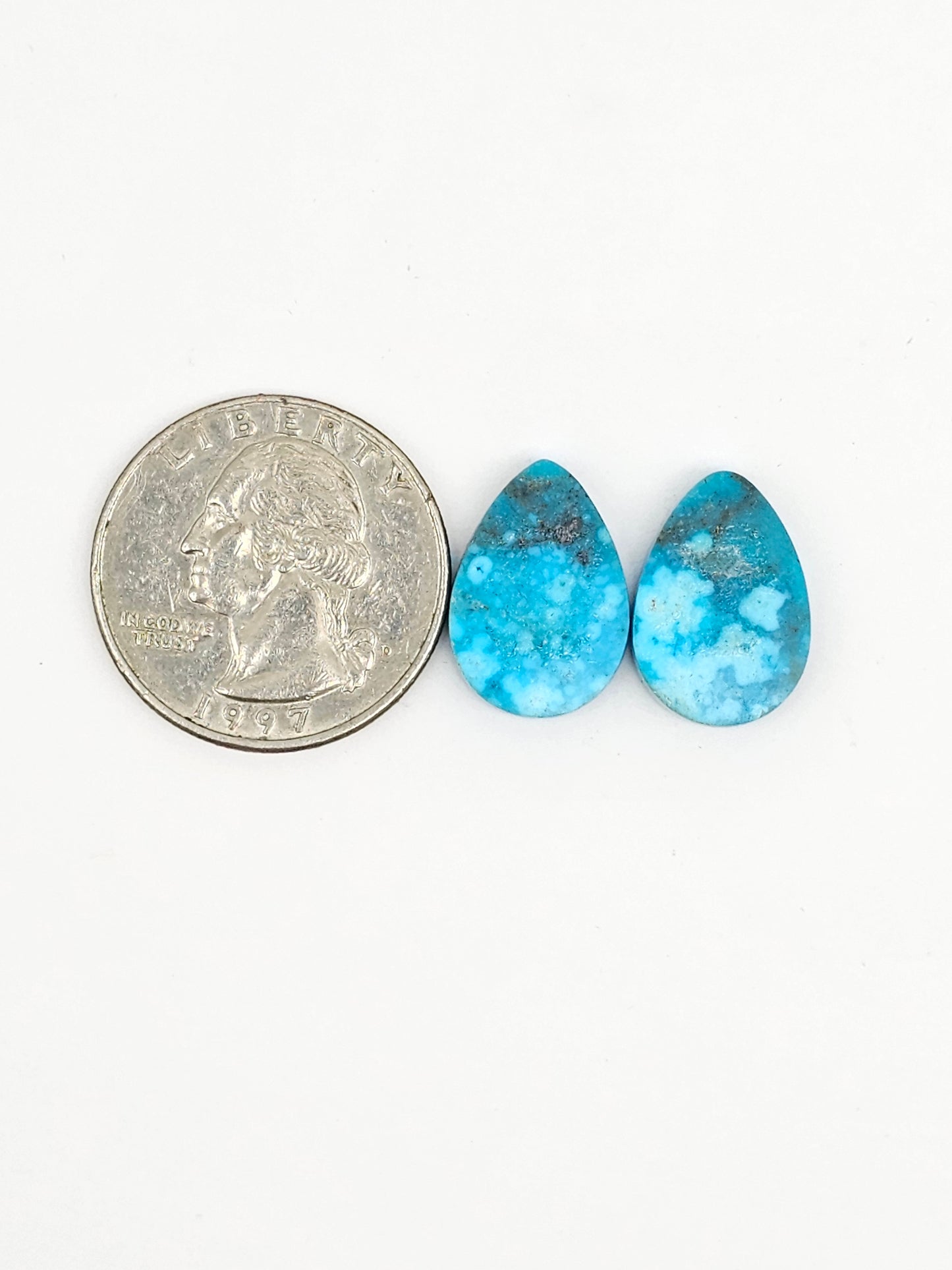 Cloud Mountain Turquoise Pair