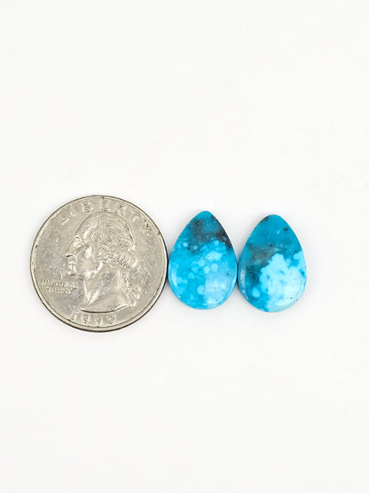 Cloud Mountain Turquoise Pair
