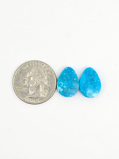 Cloud Mountain Turquoise Pair