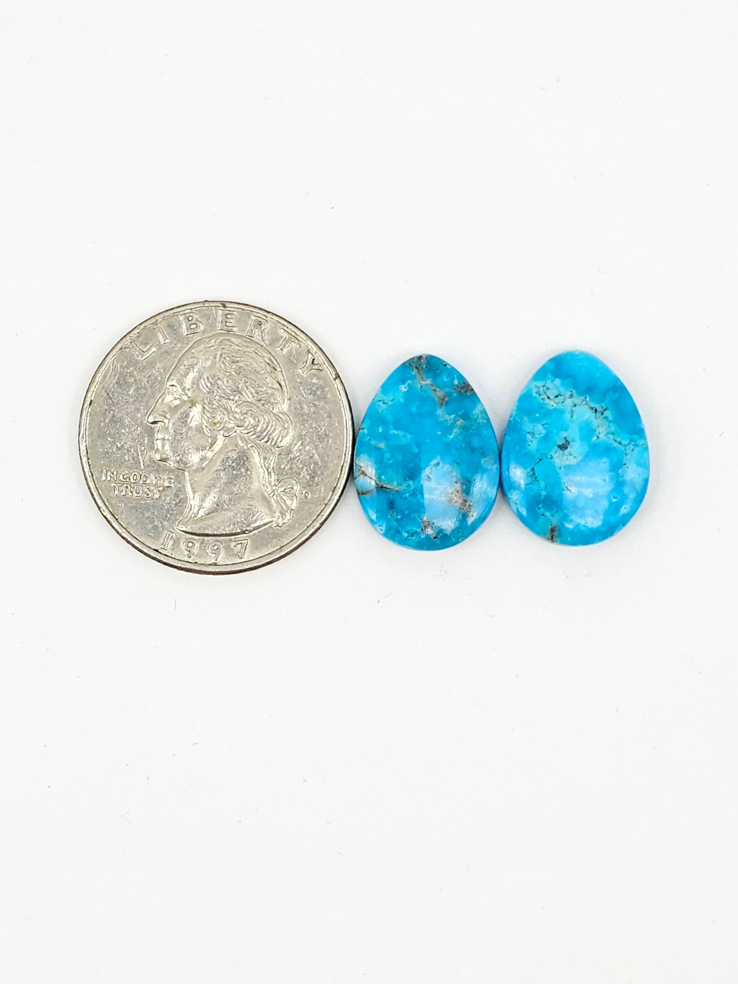 Cloud Mountain Turquoise Pair