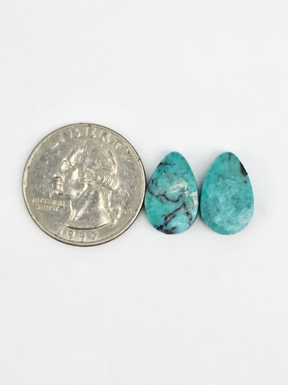 Cloud Mountain Turquoise Pair