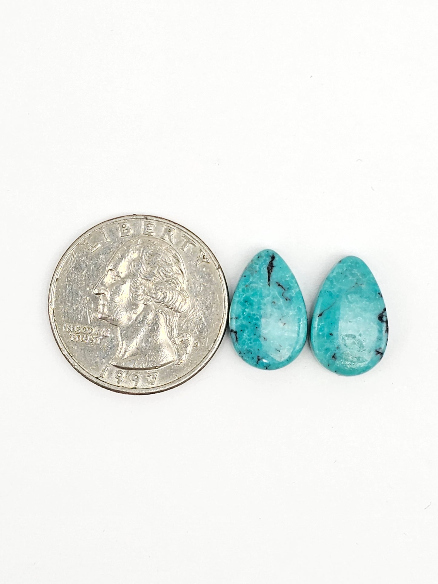 Cloud Mountain Turquoise Pair