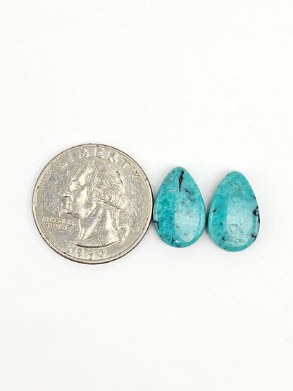 Cloud Mountain Turquoise Pair