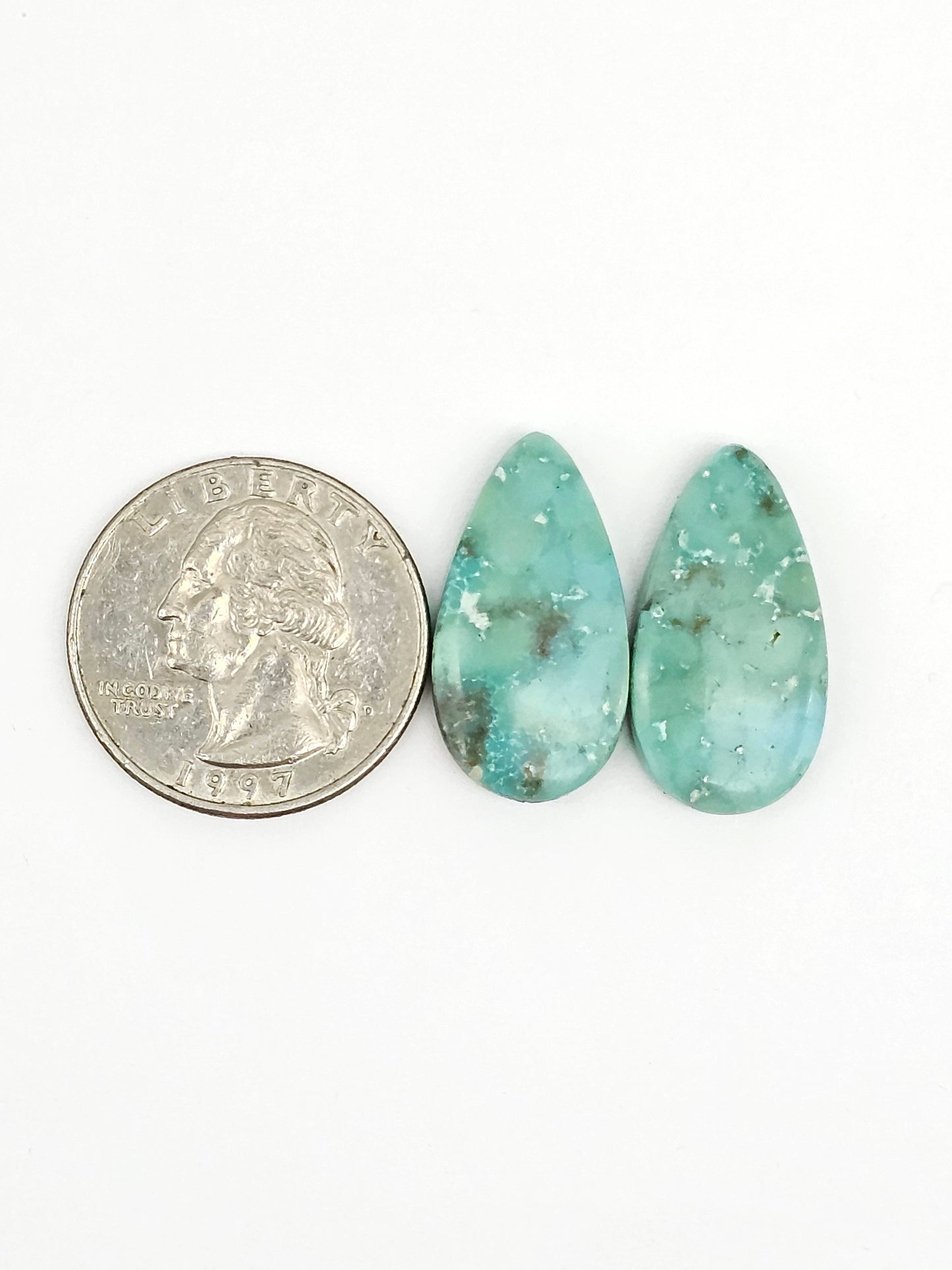 Cloud Mountain Turquoise Pair